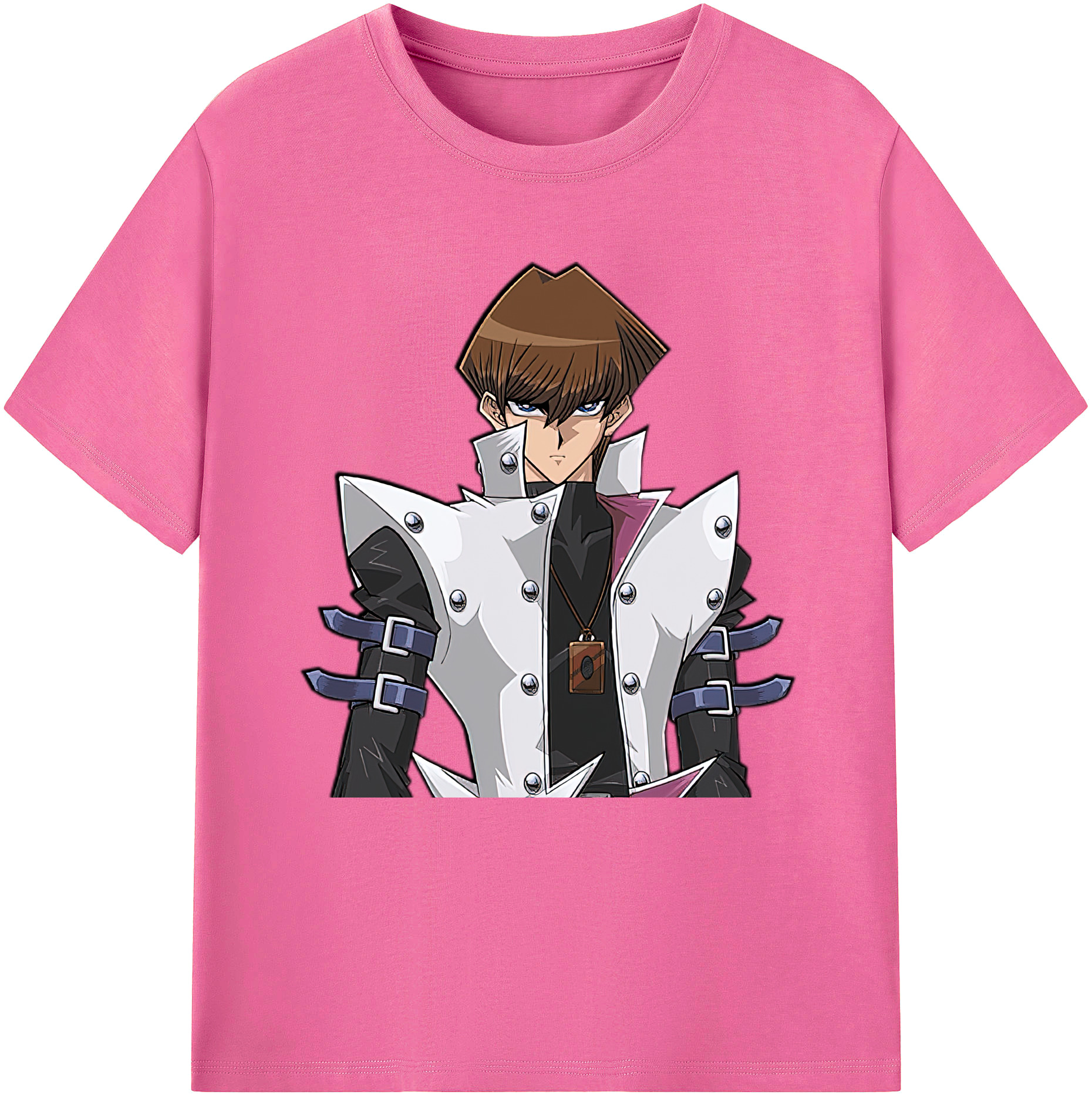 （画像用） 遊☆戯☆王 Yu-Gi-Oh! レディースカジュアルプリントTシャツ（綿100％）